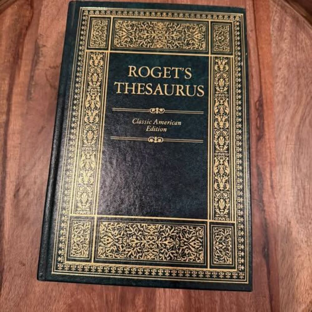 Roget's Thesaurus Classic American Edition (ISBN: 0-517-209853)